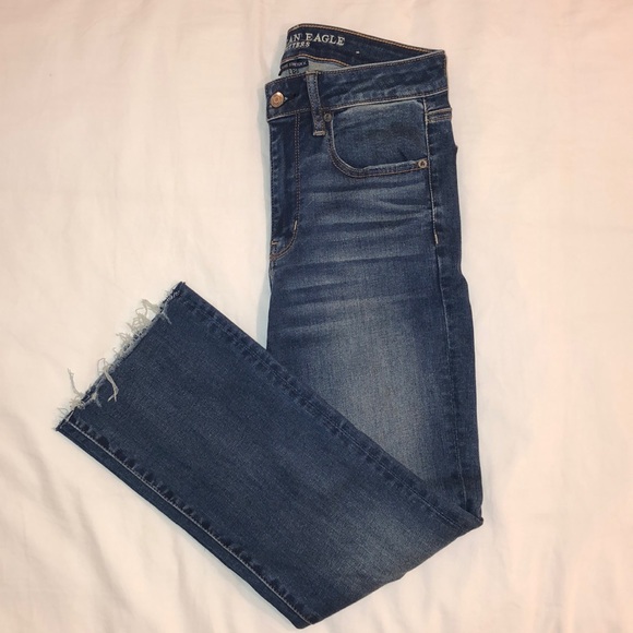 American Eagle Outfitters Denim - American Eagle High Rise Crop Flares-Size 6